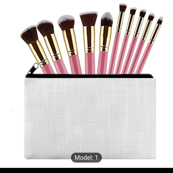 NEW Frida Kahlo Butterfly Canvas Zipper Pouch - Picture 3 of 8